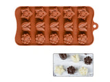 Chocolate Mould - Tulips and other flowers
