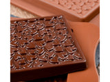 Chocolate Mould - Chocolate Bar with Embossed Hearts