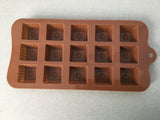 Chocolate Mould - Fancy Squares